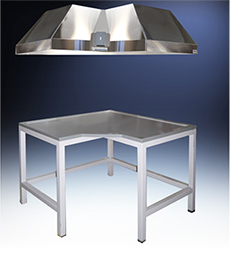 Corner Canopy (Stainless Steel)